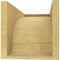 Ekena Millwork 9"W x 18"D x 9"H Wide Olympic Rough Cedar Woodgrain TimberThane Corbel, Primed Tan CORUR09X18X09OLYRCPR - alternate 5